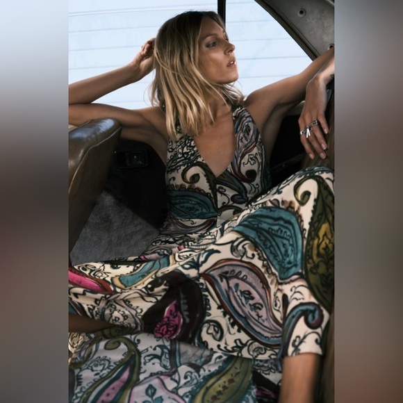 🔥🔥Zara ZW collection printed halter dress - Picture 7 of 12